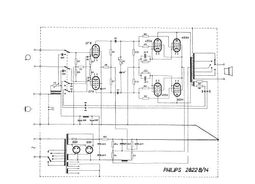 2822B/14; Philips akc. spol., (ID = 537287) Ampl/Mixer