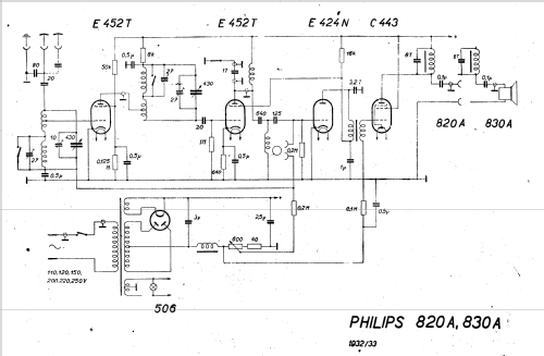 830AS; Philips akc. spol., (ID = 36713) Radio