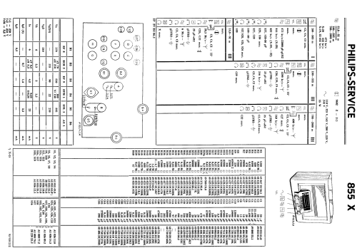 855A-14; Philips akc. spol., (ID = 2519538) Radio