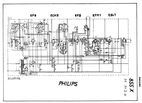 855A-14; Philips akc. spol., (ID = 2519541) Radio
