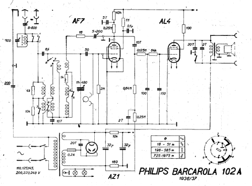 Barcarola 102A-14; Philips akc. spol., (ID = 1455114) Radio