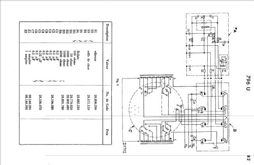 Sonata 796U-14; Philips akc. spol., (ID = 1537886) Radio