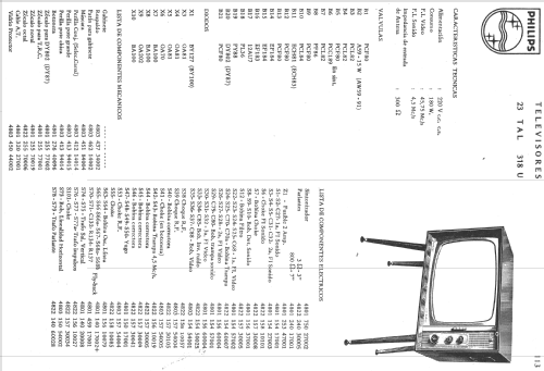 23TAL318U; Philips Argentina, (ID = 2478498) Television