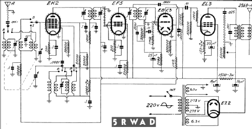 5RWAD; Philips Argentina, (ID = 709124) Radio