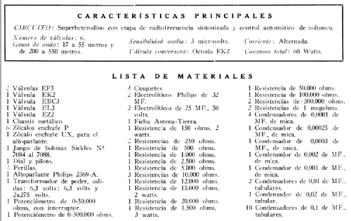 6RWA; Philips Argentina, (ID = 709134) Radio