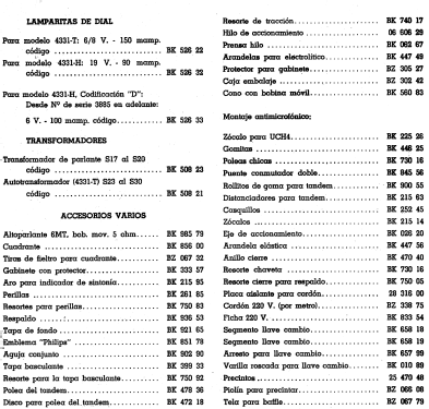 AL4331-H; Philips Argentina, (ID = 821300) Radio