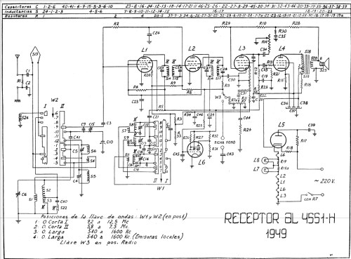 AL4551-H; Philips Argentina, (ID = 831869) Radio