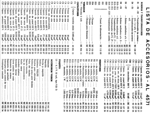 AL4571-V; Philips Argentina, (ID = 824357) Radio