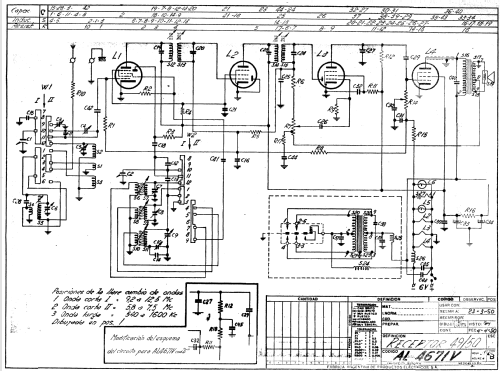 AL4671-V; Philips Argentina, (ID = 821551) Radio