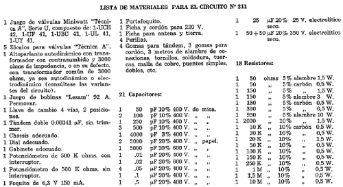 Fapesa Receptor en kit 211; Philips Argentina, (ID = 1691443) Kit