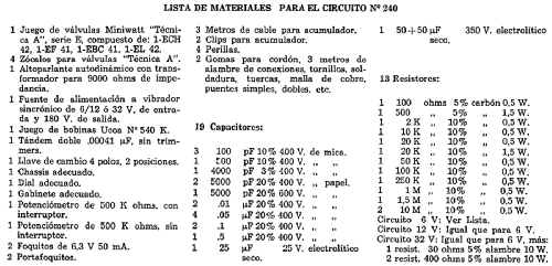 Fapesa Receptor en kit 240; Philips Argentina, (ID = 1691482) Kit