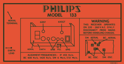 133; Philips Australia (ID = 3019658) Radio