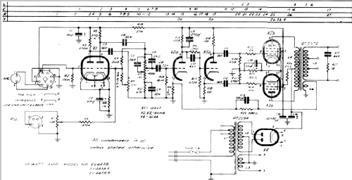 Amplifier 10W PA EV4438; Philips Australia (ID = 2398247) Ampl/Mixer