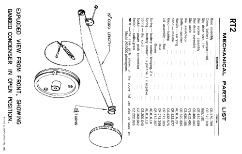 Swing-Twin RT2; Philips Australia (ID = 1791156) Radio