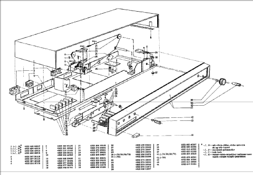 22RH701 /22N, 22RH701 /22P, 22RH701 /22T, 22RH701 /22Z; Philips Belgium (ID = 2325078) Radio