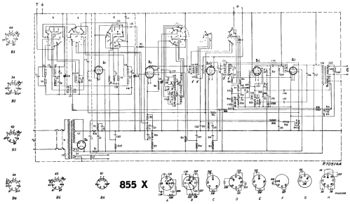 855X; Philips Belgium (ID = 2376799) Radio