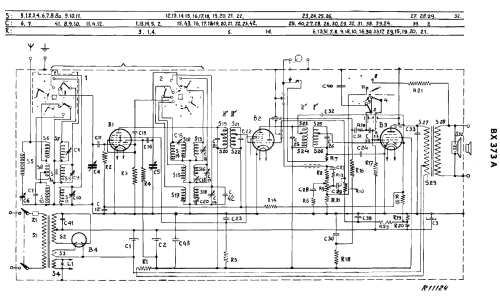 BX373A; Philips Belgium (ID = 2389005) Radio