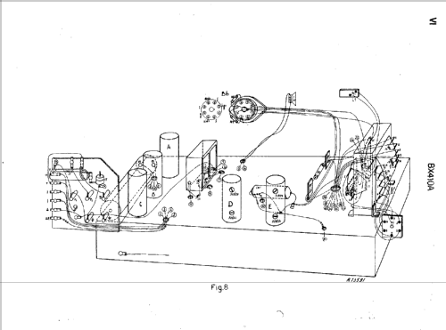 BX410A; Philips Belgium (ID = 2555136) Radio