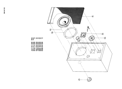 Three Way HiFi Speaker System 70FB260 /30 /30Z; Philips Belgium (ID = 2584228) Speaker-P