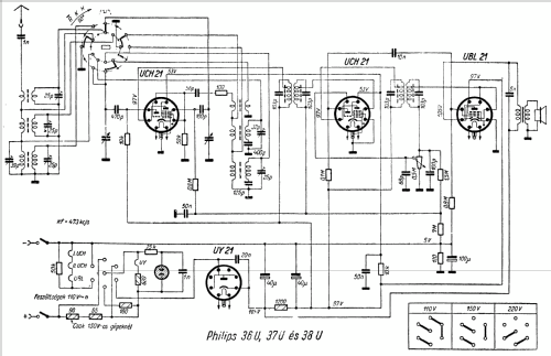 37U; Philips Hungary, (ID = 234795) Radio