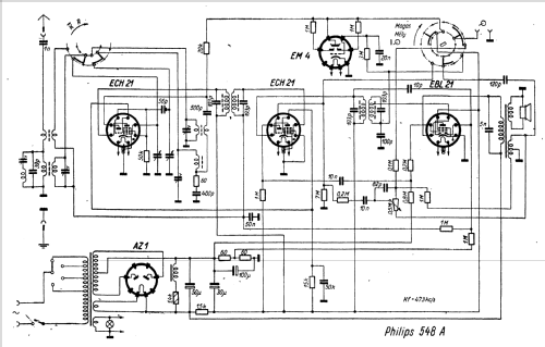 548A; Philips Hungary, (ID = 233594) Radio