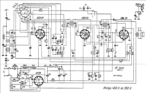 550U; Philips Hungary, (ID = 234605) Radio