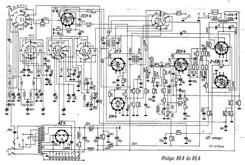 86A; Philips Hungary, (ID = 233633) Radio