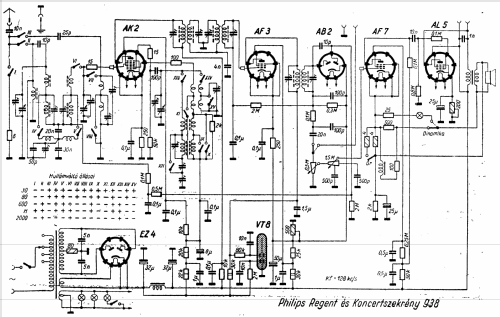 Regent W 1852; Philips Hungary, (ID = 234374) Radio