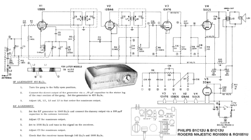 B1C12U; Philips Canada (ID = 1053161) Radio