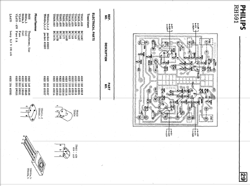 RH591 ; Philips Canada (ID = 2581049) Ampl/Mixer