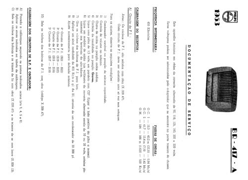 BR417A; Philips do Brasil S. (ID = 1005067) Radio