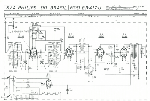 BR417U; Philips do Brasil S. (ID = 1672354) Radio