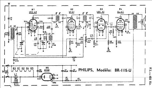 BR-115-U; Philips do Brasil S. (ID = 773986) Radio
