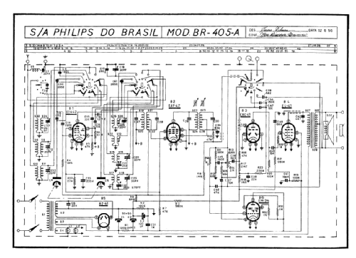 BR-405-A; Philips do Brasil S. (ID = 625636) Radio
