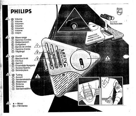 Cairo Moving Sound D-1927; Philips do Brasil S. (ID = 2611384) Radio