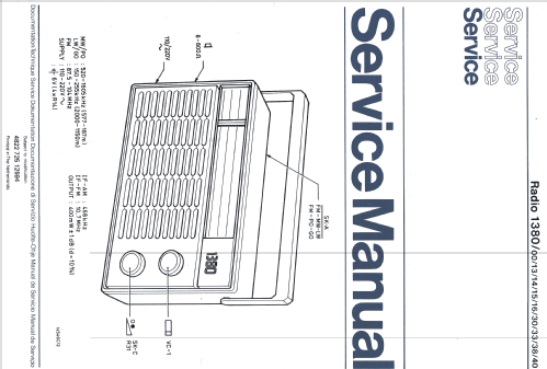 1380 /13; Philips; Eindhoven (ID = 1105390) Radio