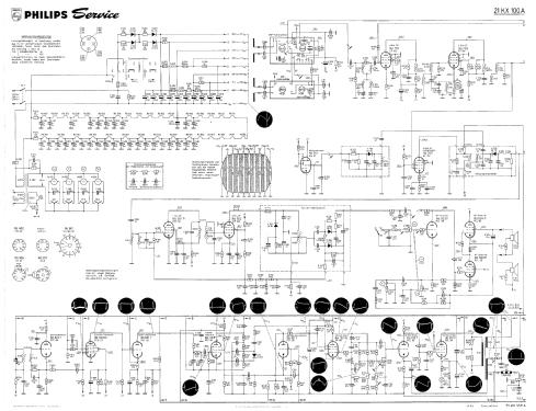 21KX100A /04 Ch= K4; Philips; Eindhoven (ID = 2059827) Television