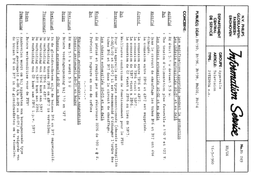 21TX280A /00; Philips; Eindhoven (ID = 1069255) Television