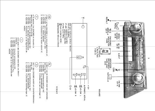 22AC660 /89; Philips; Eindhoven (ID = 1083890) Car Radio