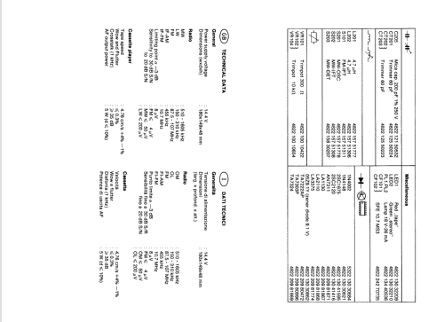 22AC699 /00; Philips; Eindhoven (ID = 845694) Car Radio