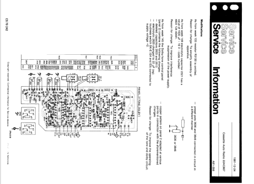 22AC807 /00; Philips; Eindhoven (ID = 1075214) Car Radio