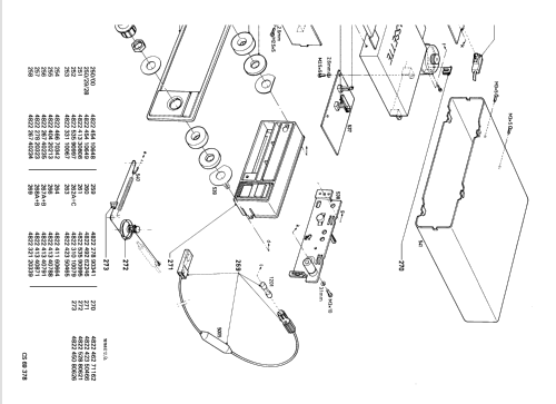 22AC887 /29; Philips; Eindhoven (ID = 1079659) Car Radio