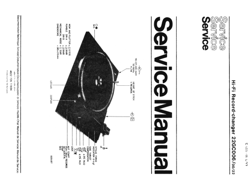 22GC006 /00; Philips; Eindhoven (ID = 1093292) Sonido-V