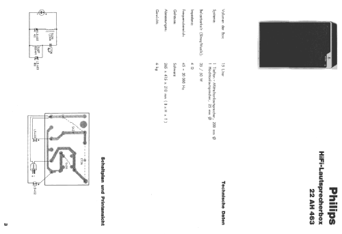 22AH463 /01R; Philips; Eindhoven (ID = 2095136) Speaker-P