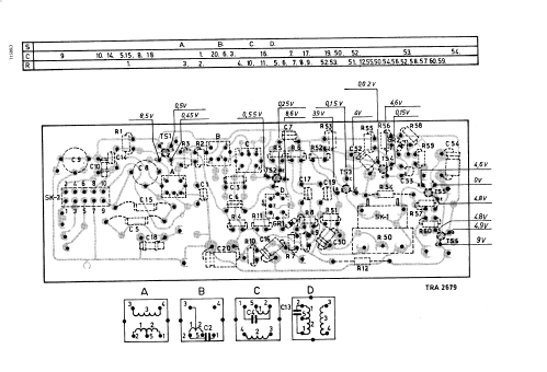 22RL260 /12F /12G /12L /13F /13G /13L; Philips; Eindhoven (ID = 890245) Radio