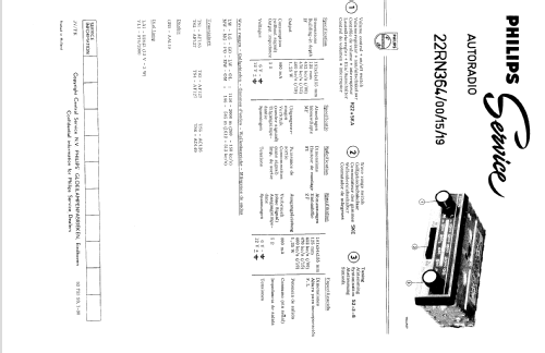 22RN364 /15; Philips; Eindhoven (ID = 1529897) Car Radio