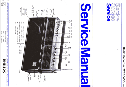 22RR645 /19; Philips; Eindhoven (ID = 1593247) Radio