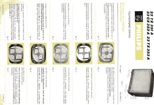 23TX351A /00 /05 /07 /76; Philips; Eindhoven (ID = 1510123) Fernseh-E