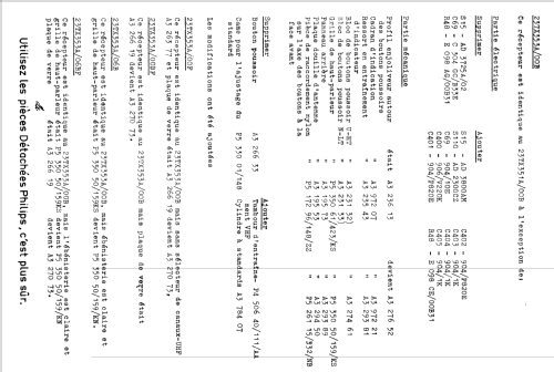 23TX353A /00B /00BF /06B /06BF; Philips; Eindhoven (ID = 1510111) Television