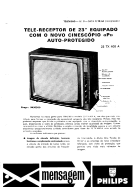 23TX400A; Philips; Eindhoven (ID = 2748020) Television